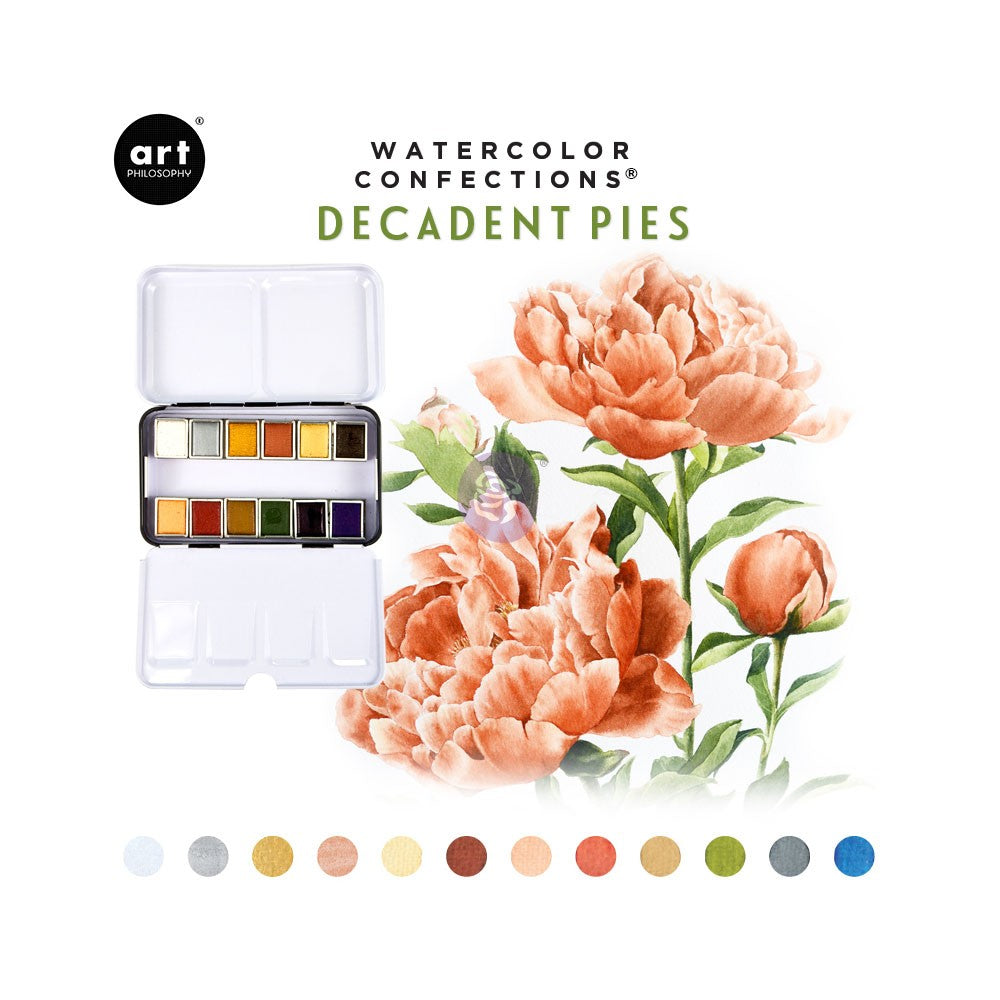 DECADENT PIES- WATERCOLOR CONFECTIONS®