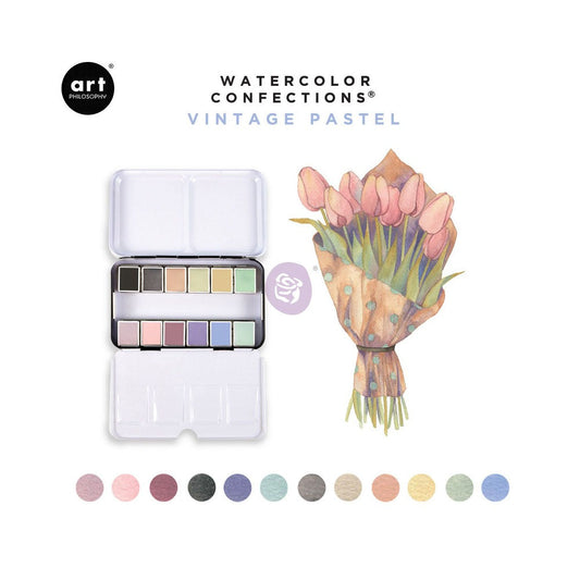 VINTAGE PASTEL- WATERCOLOR CONFECTIONS®