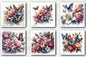 BUTTERFLY BLOOM DECOUPAGE SET