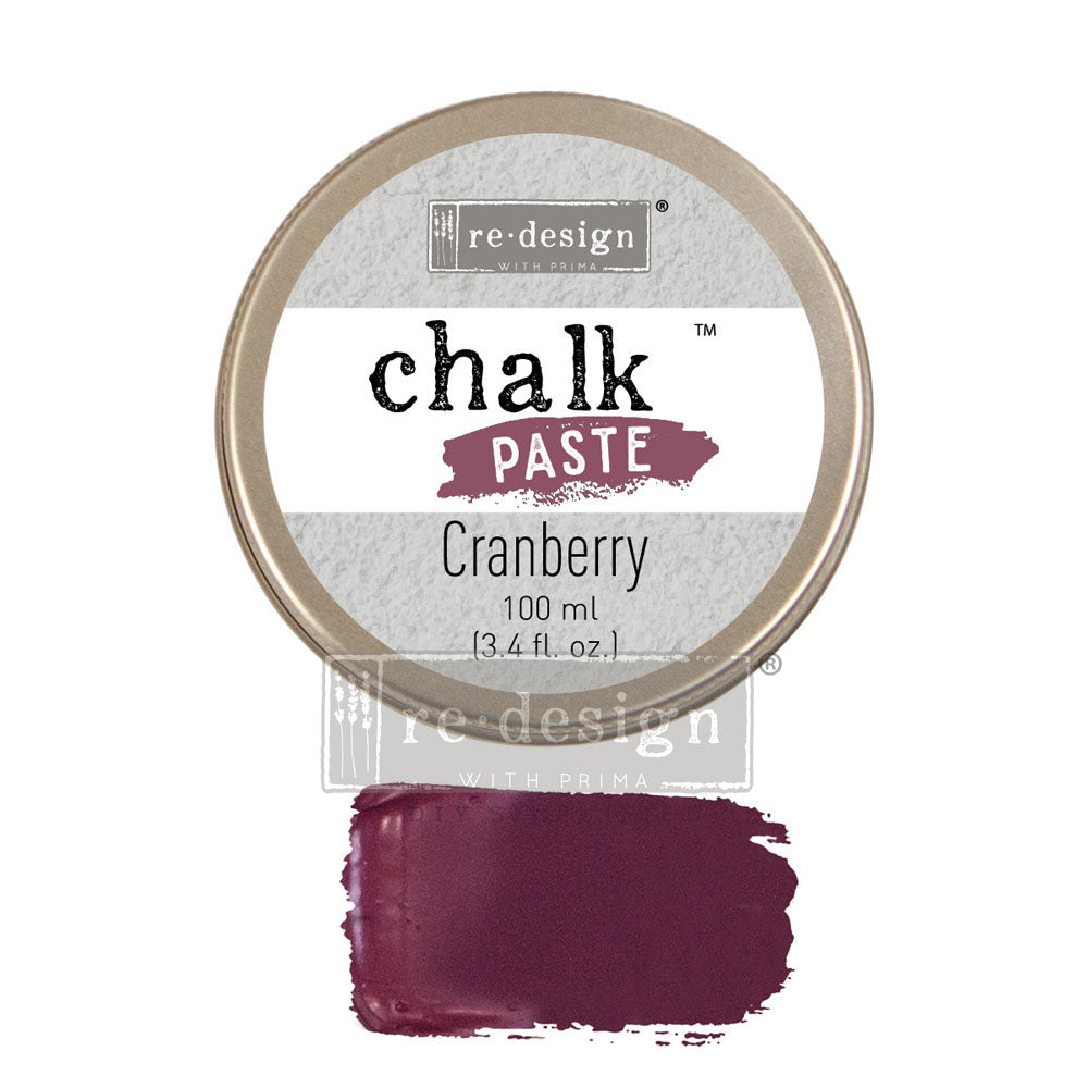 Cranberry Chalk Paste