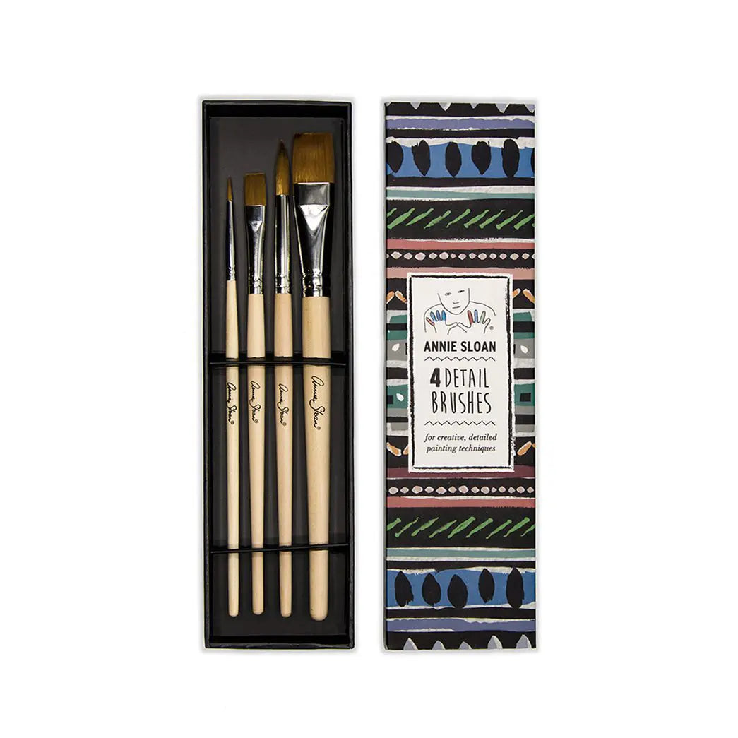 PACK OF 4 DETAIL BRUSHES