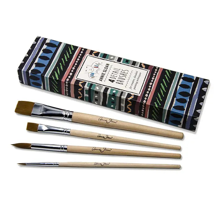 PACK OF 4 DETAIL BRUSHES