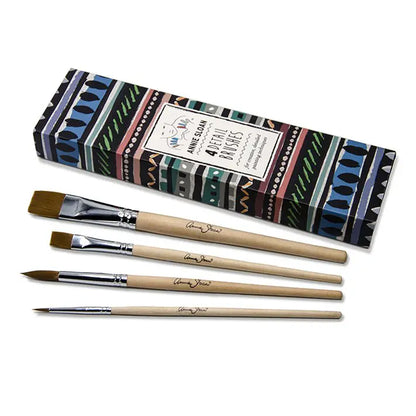 PACK OF 4 DETAIL BRUSHES