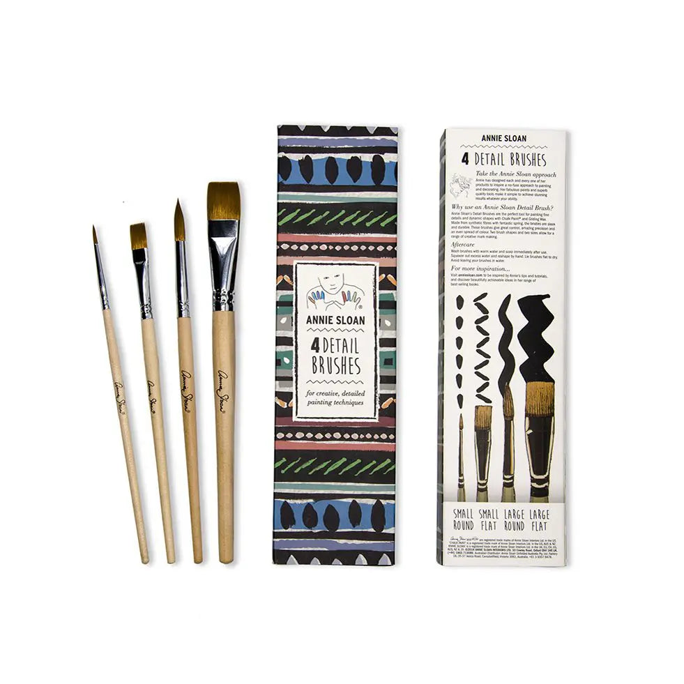 PACK OF 4 DETAIL BRUSHES