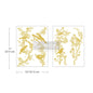 GOLDEN SERENADE- MIDDY FOIL TRANSFER KACHA FURNITURE