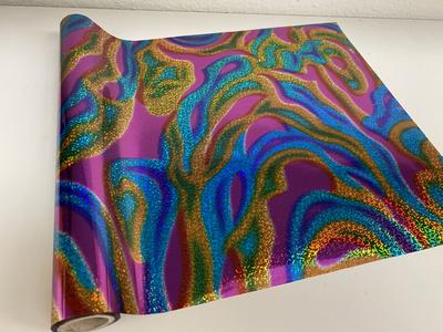 GROOVY KALEIDOSCOPE- Rub On Metallic Foil by APS - Textile Friendly