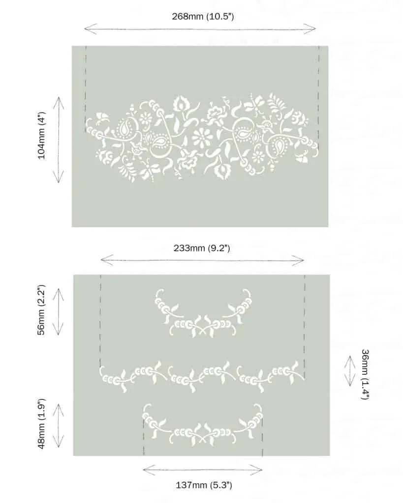 PAISLEY FLORAL GARLAND