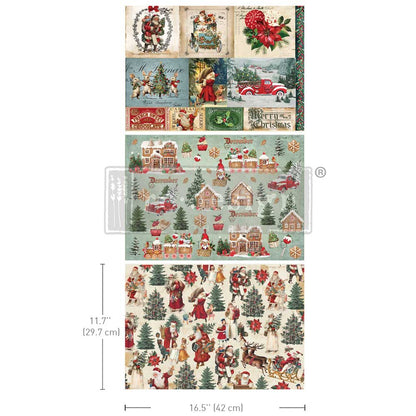 SANTALAND SPARKLE- A3 FIBER 3PK