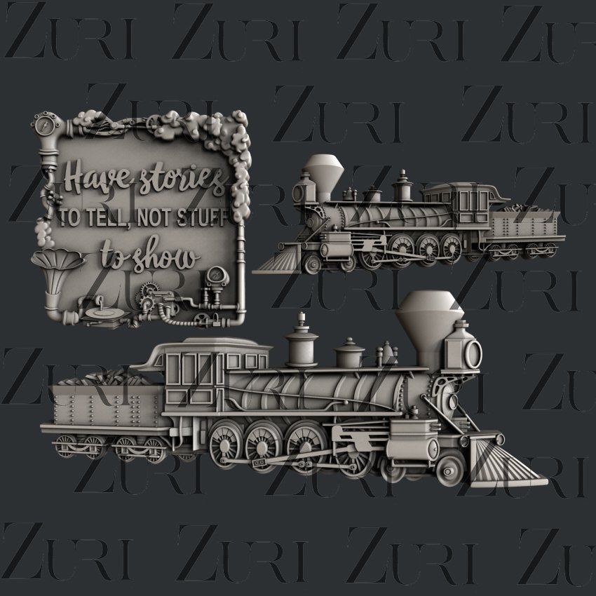 STEAMPUNK LOCOMOTIVE #1