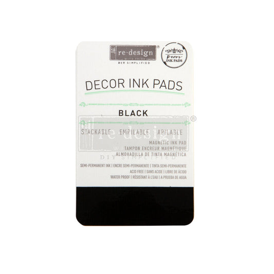 DECOR INK PAD- BLACK