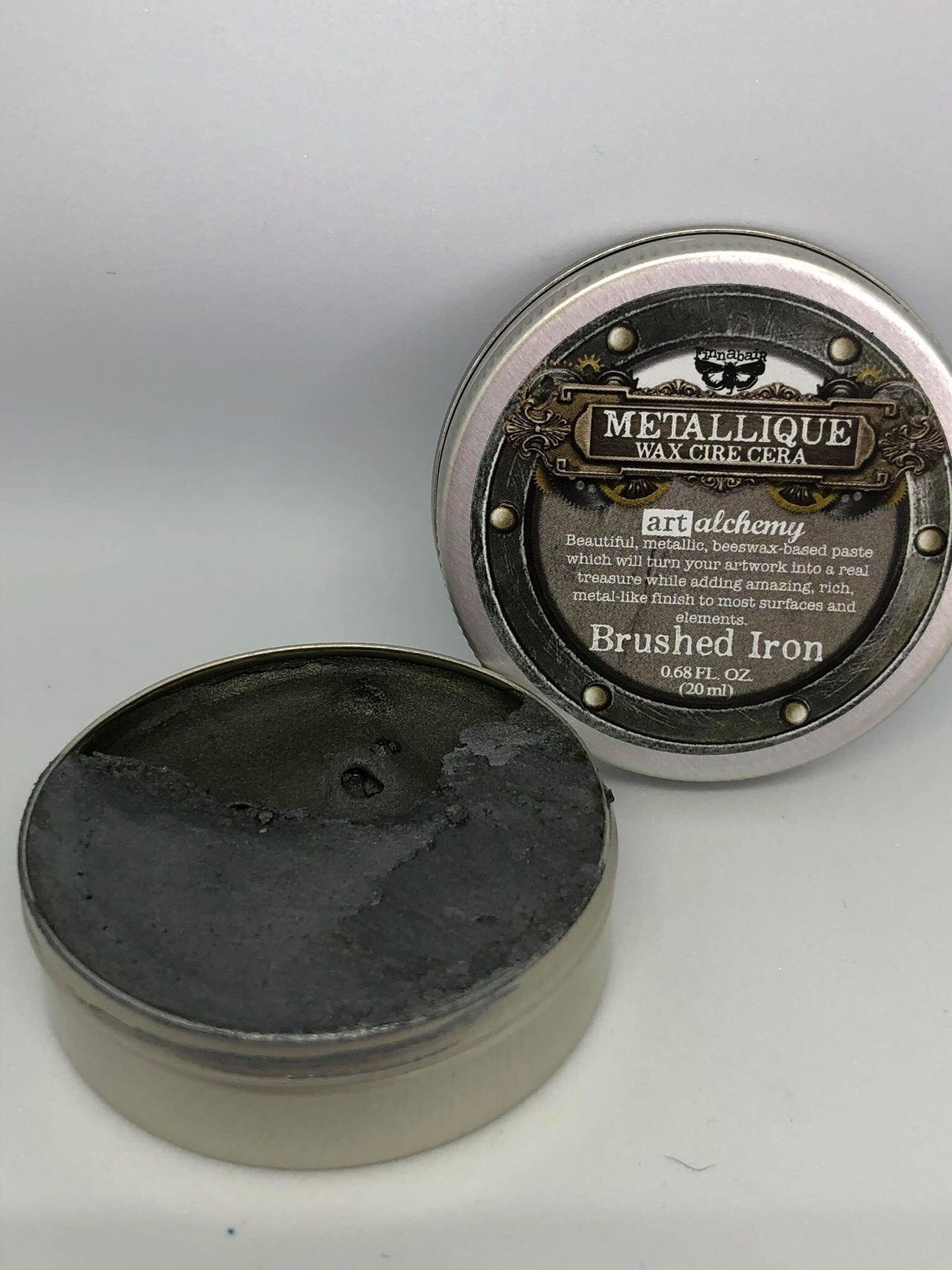 BRUSHED IRON METALLIQUE WAX