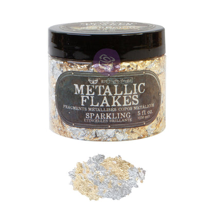 SPARKLING METALLIC FLAKES–TOTAL WEIGHT 30G INCLUDING CONTAINER