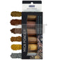 METALLIC – DECOR MICA POWDER SET , 6 COLOURS X 5G EACH