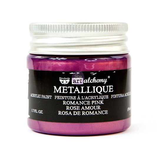 ROMANCE PINK- METALLIQUE ACRYLIC PAINT