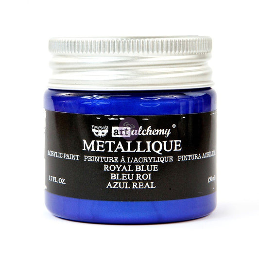 ROYAL BLUE: METALLIQUE ACRYLIC PAINT