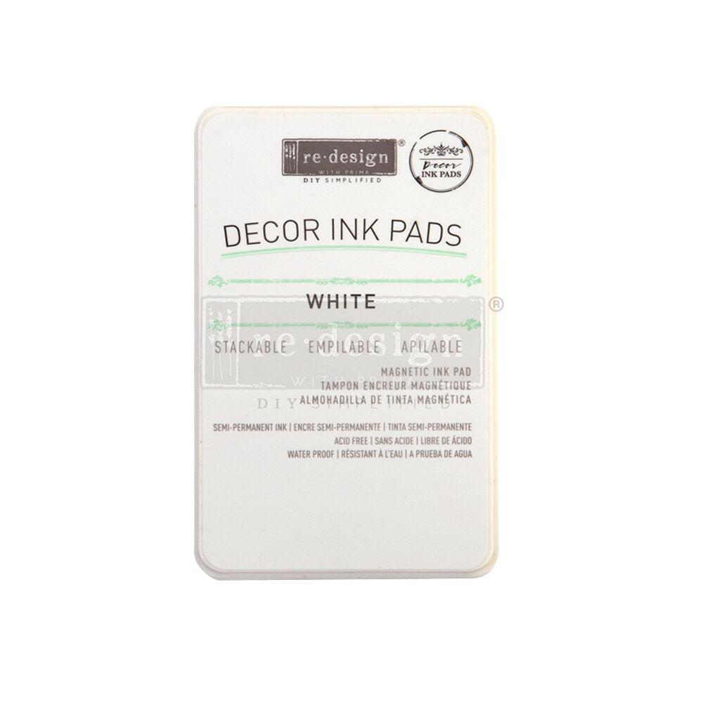 DECOR INK PAD- WHITE