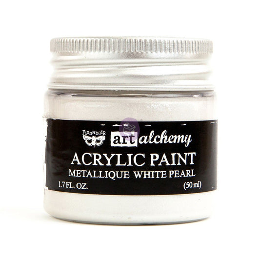 WHITE PEARL: METALLIQUE ACRYLIC PAINT