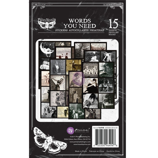 ART DAILY PLANNER STICKER PAD – WORDS YOU NEED